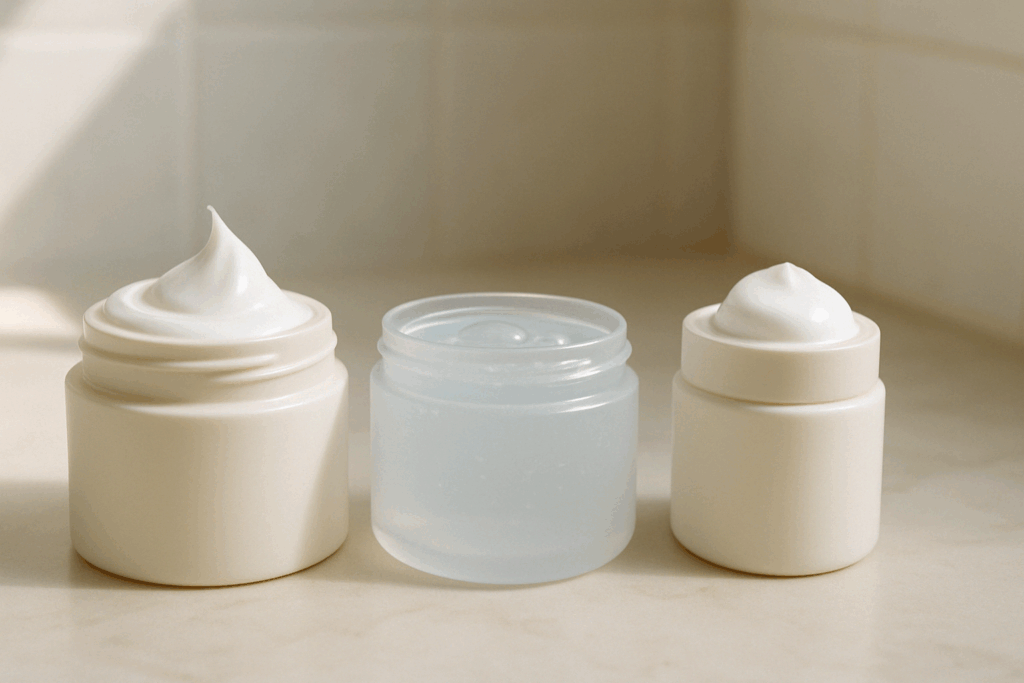 Alt text: "Cross-sectional view of skin showing Retin-A cream molecules interacting with skin cells, shedding pigmented cells and promoting cellular turnover for healthier skin, illustrating how to use Retin-A cream
