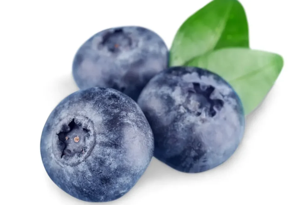 Blueberries are good for health. 
