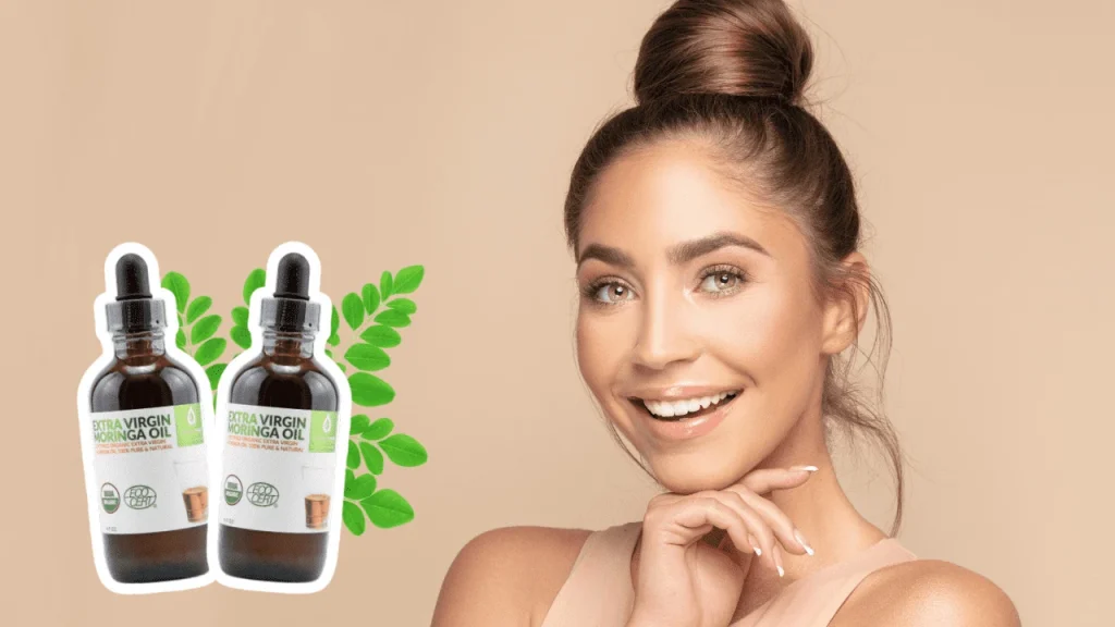 Green Virgin Moringa Oil for Healthy Skin and Hair