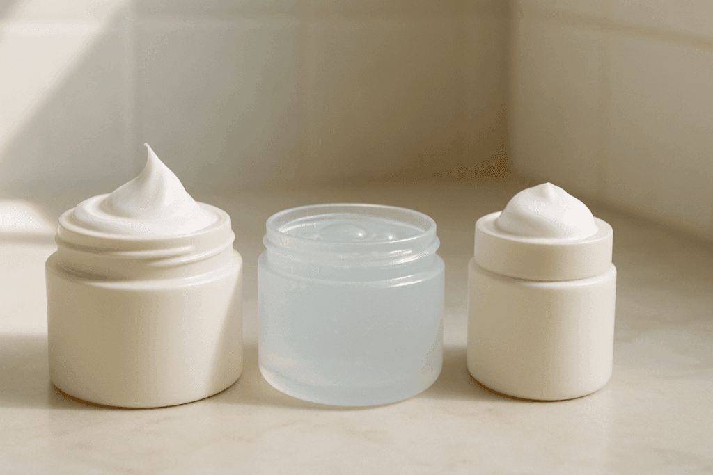 Alt text: "Cross-sectional view of skin showing Retin-A cream molecules interacting with skin cells, shedding pigmented cells and promoting cellular turnover for healthier skin, illustrating how to use Retin-A cream